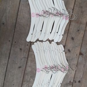 Victoria's Secret wooden hangers